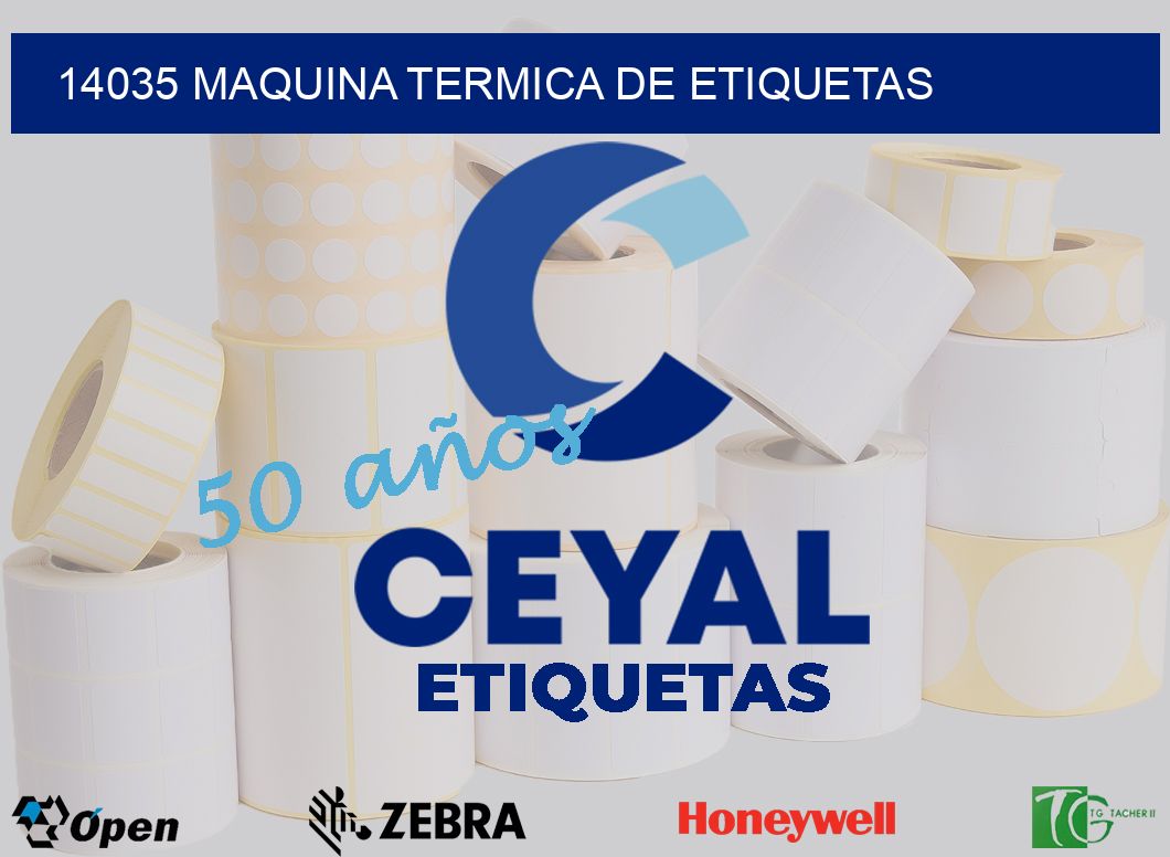 14035 MAQUINA TERMICA DE ETIQUETAS