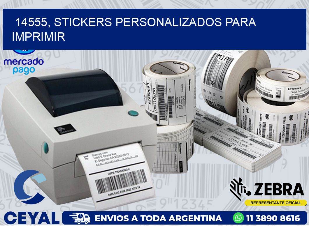 14555, stickers personalizados para imprimir