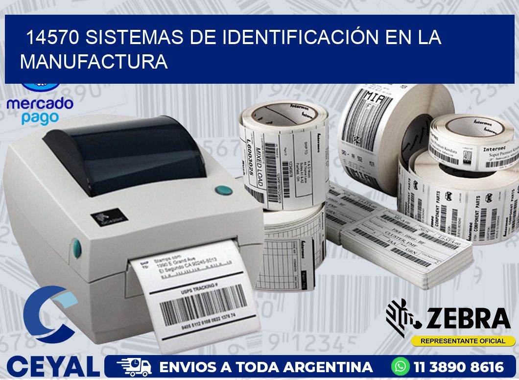 14570 SISTEMAS DE IDENTIFICACIÓN EN LA MANUFACTURA
