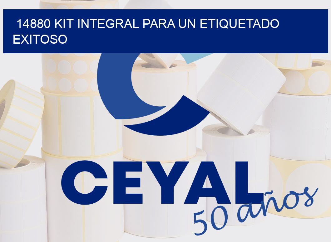 14880 KIT INTEGRAL PARA UN ETIQUETADO EXITOSO
