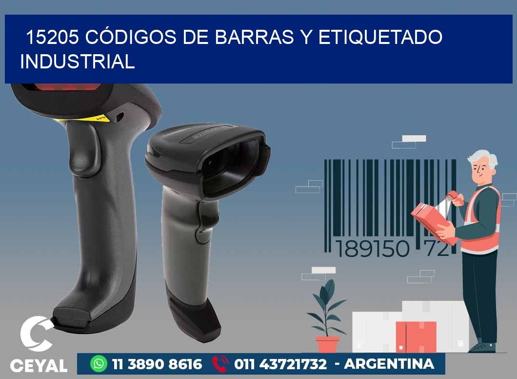 15205 CÓDIGOS DE BARRAS Y ETIQUETADO INDUSTRIAL