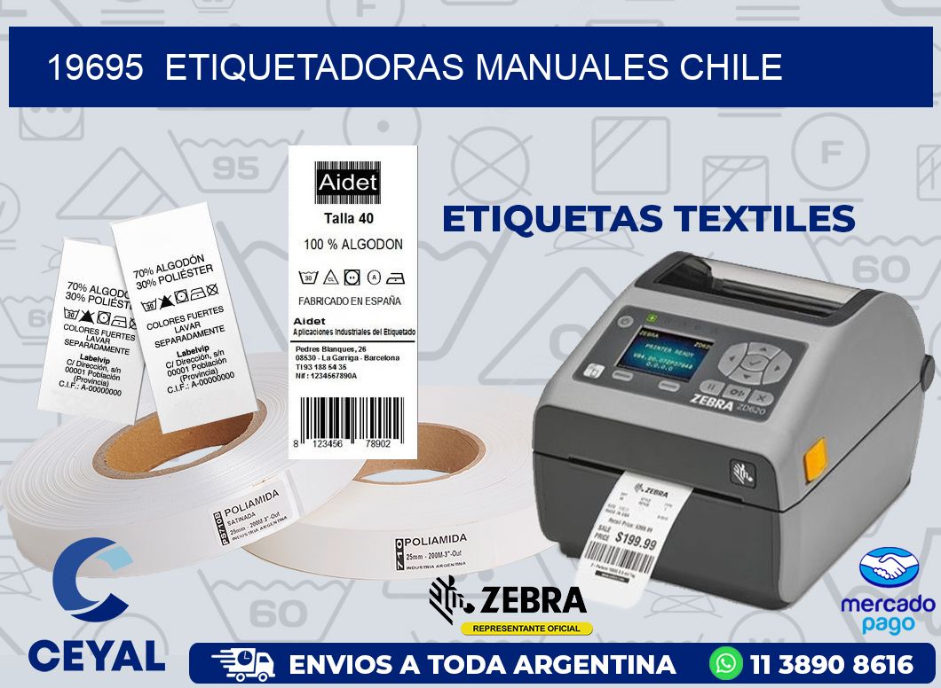 19695  ETIQUETADORAS MANUALES CHILE