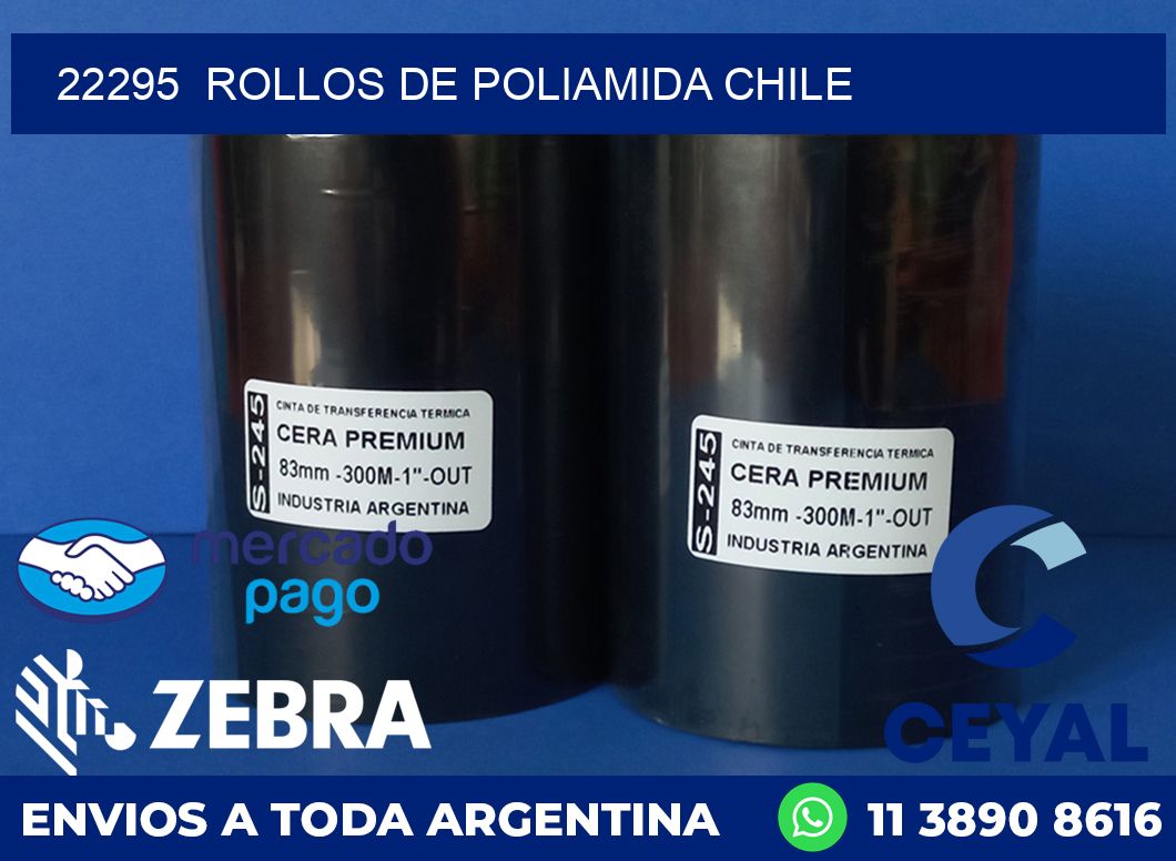22295  ROLLOS DE POLIAMIDA CHILE