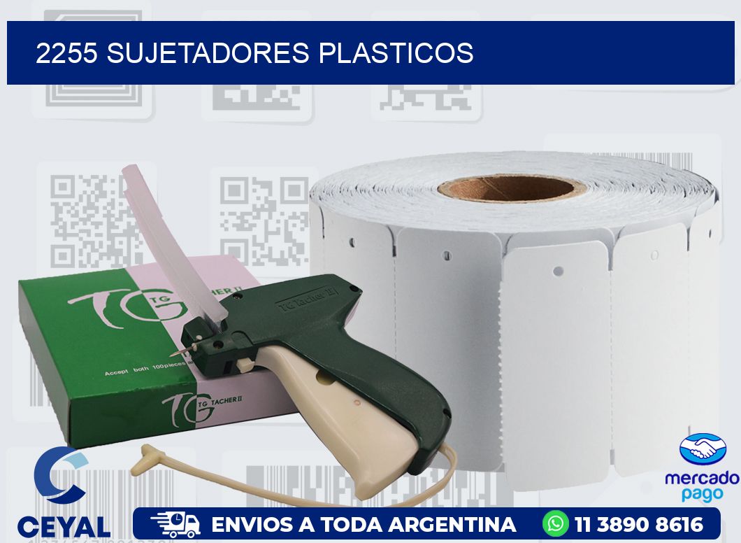 2255 SUJETADORES PLASTICOS