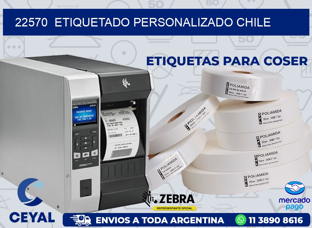 22570  ETIQUETADO PERSONALIZADO CHILE