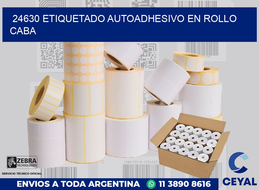 24630 ETIQUETADO AUTOADHESIVO EN ROLLO CABA