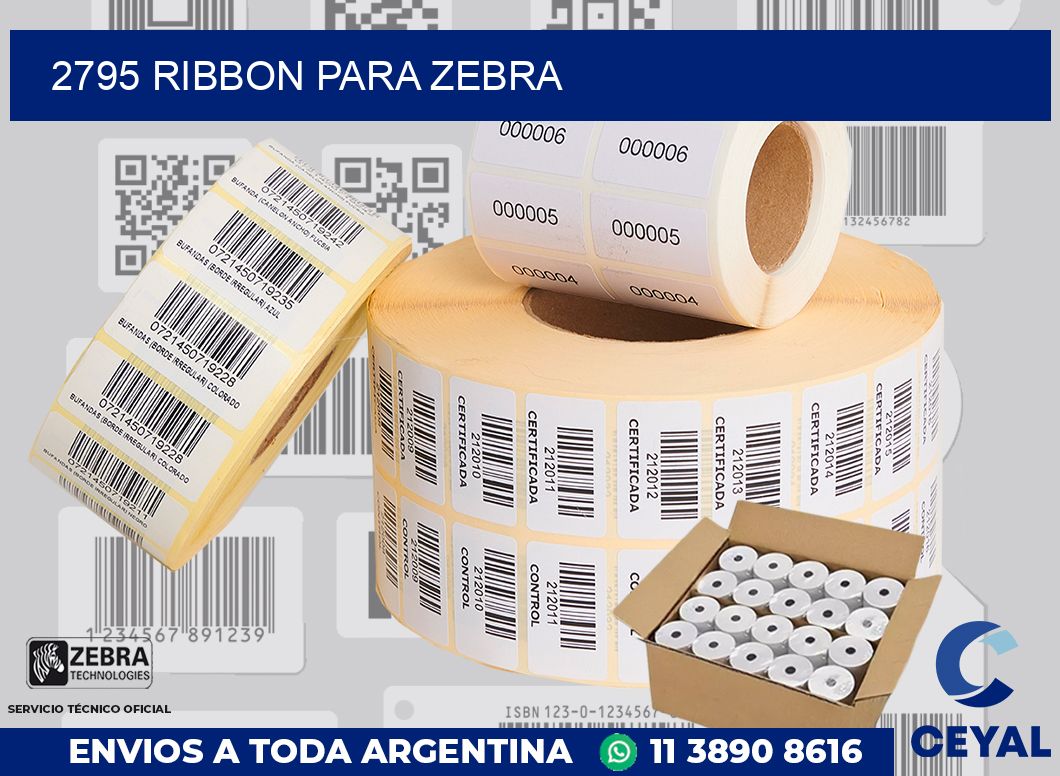 2795 RIBBON PARA ZEBRA