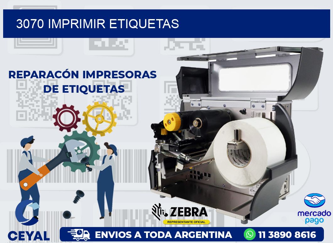 3070 IMPRIMIR ETIQUETAS