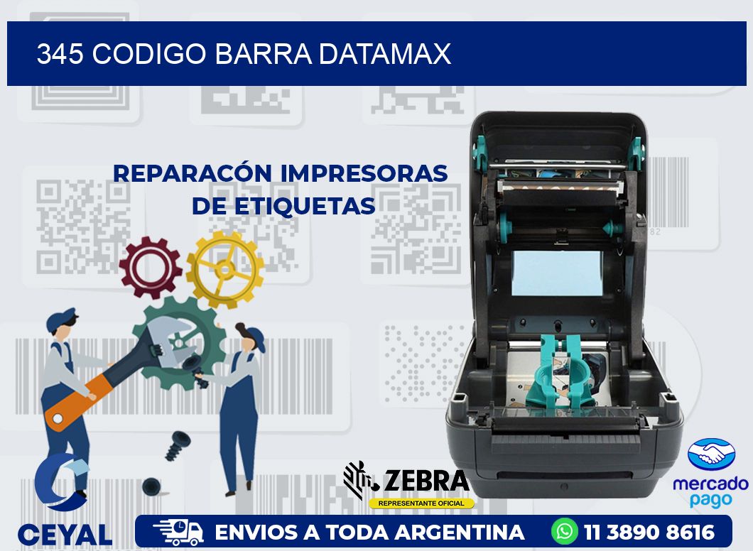 345 CODIGO BARRA DATAMAX
