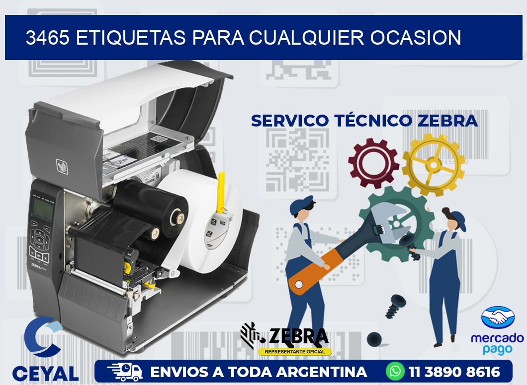 3465 ETIQUETAS PARA CUALQUIER OCASION