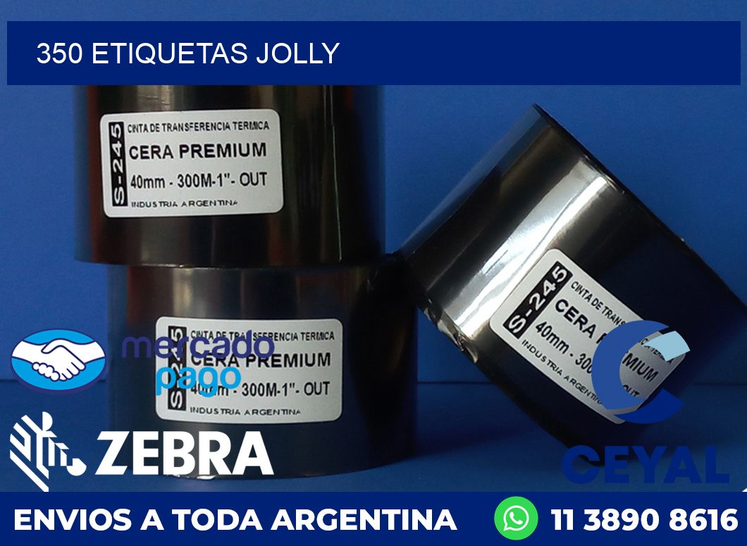 350 ETIQUETAS JOLLY