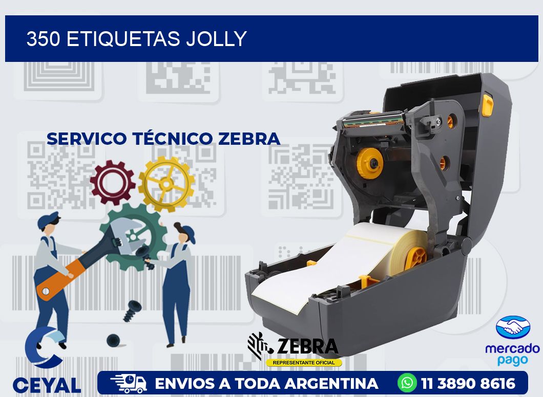 350 ETIQUETAS JOLLY