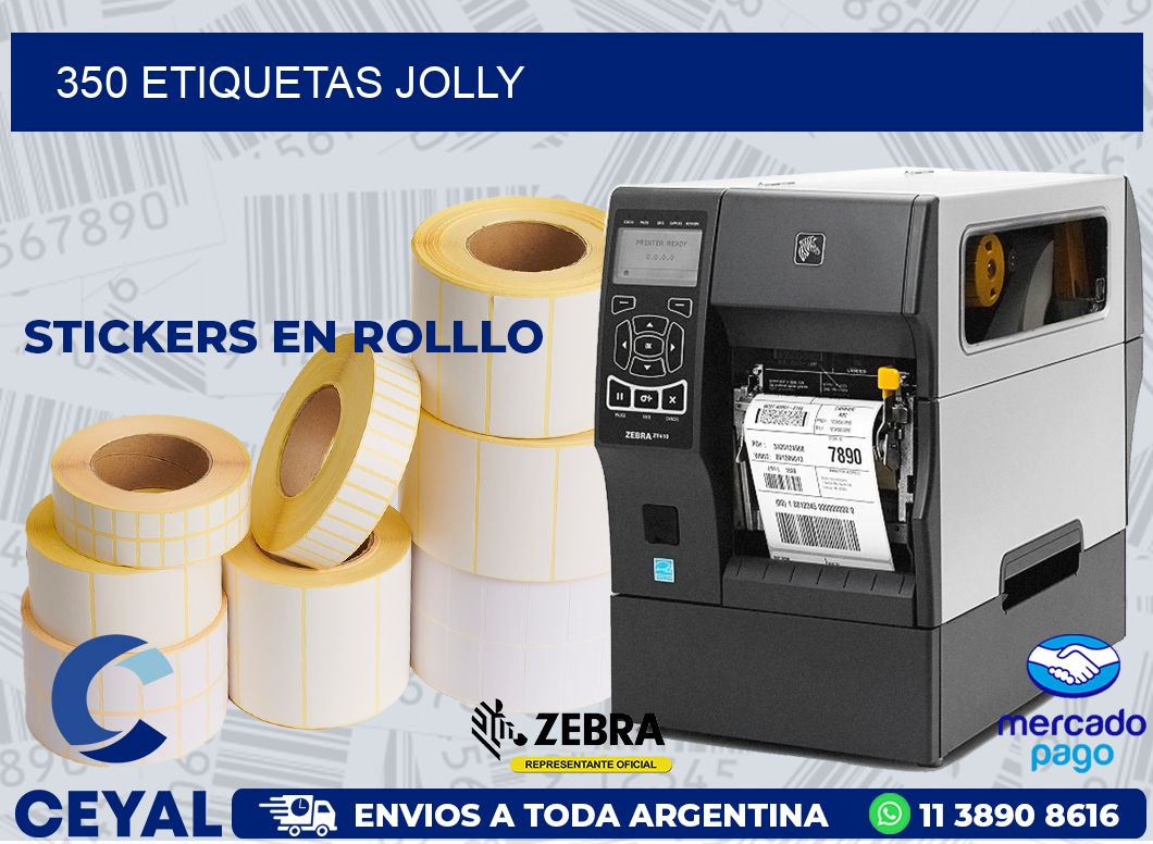 350 ETIQUETAS JOLLY