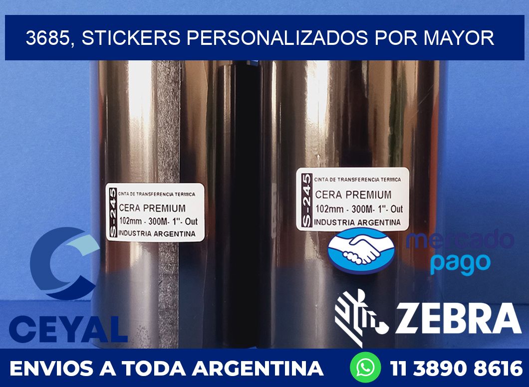 3685, stickers personalizados por mayor