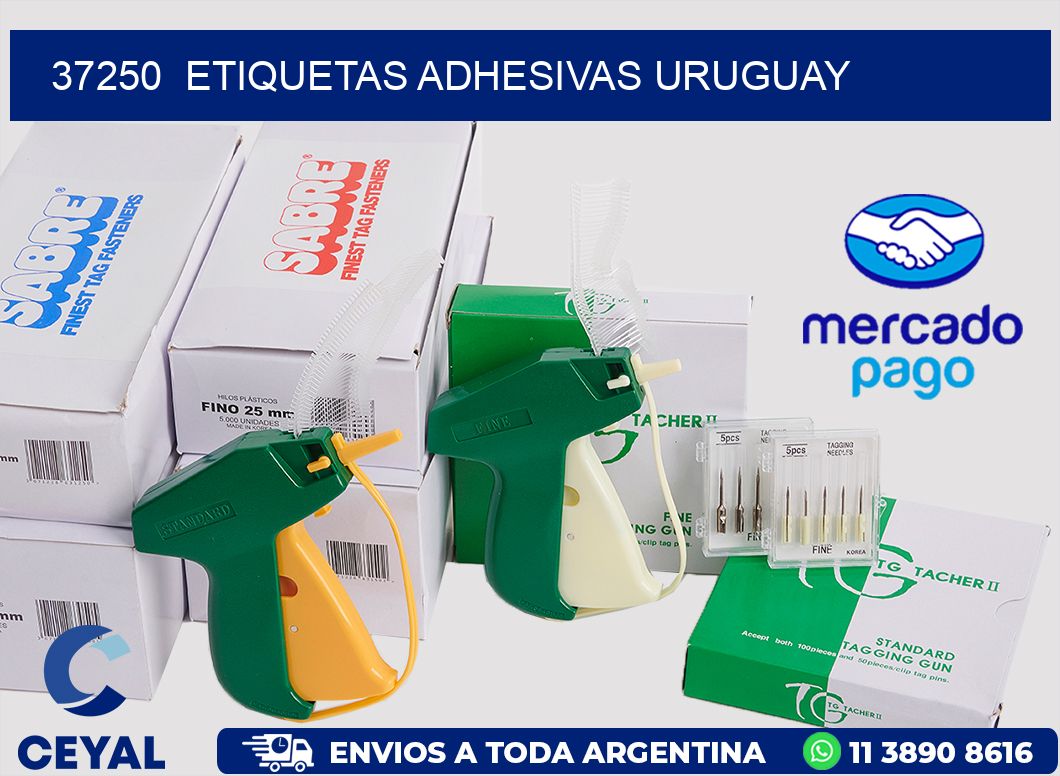 37250  ETIQUETAS ADHESIVAS URUGUAY