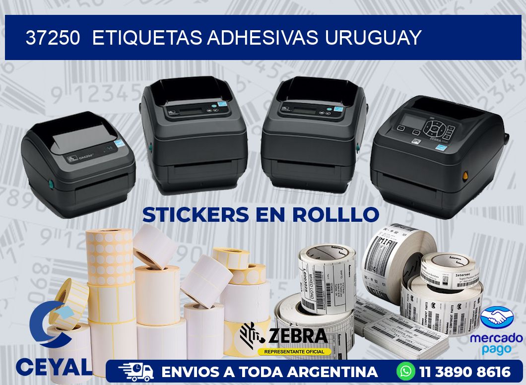 37250  ETIQUETAS ADHESIVAS URUGUAY