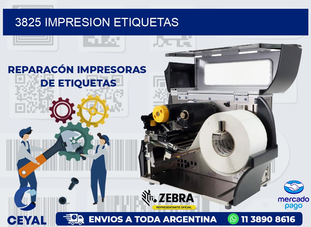 3825 IMPRESION ETIQUETAS