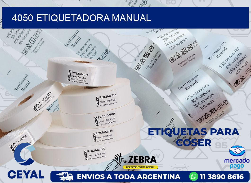 4050 ETIQUETADORA MANUAL