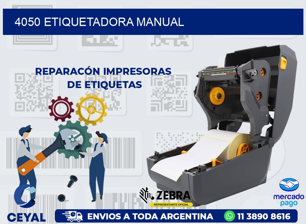 4050 ETIQUETADORA MANUAL