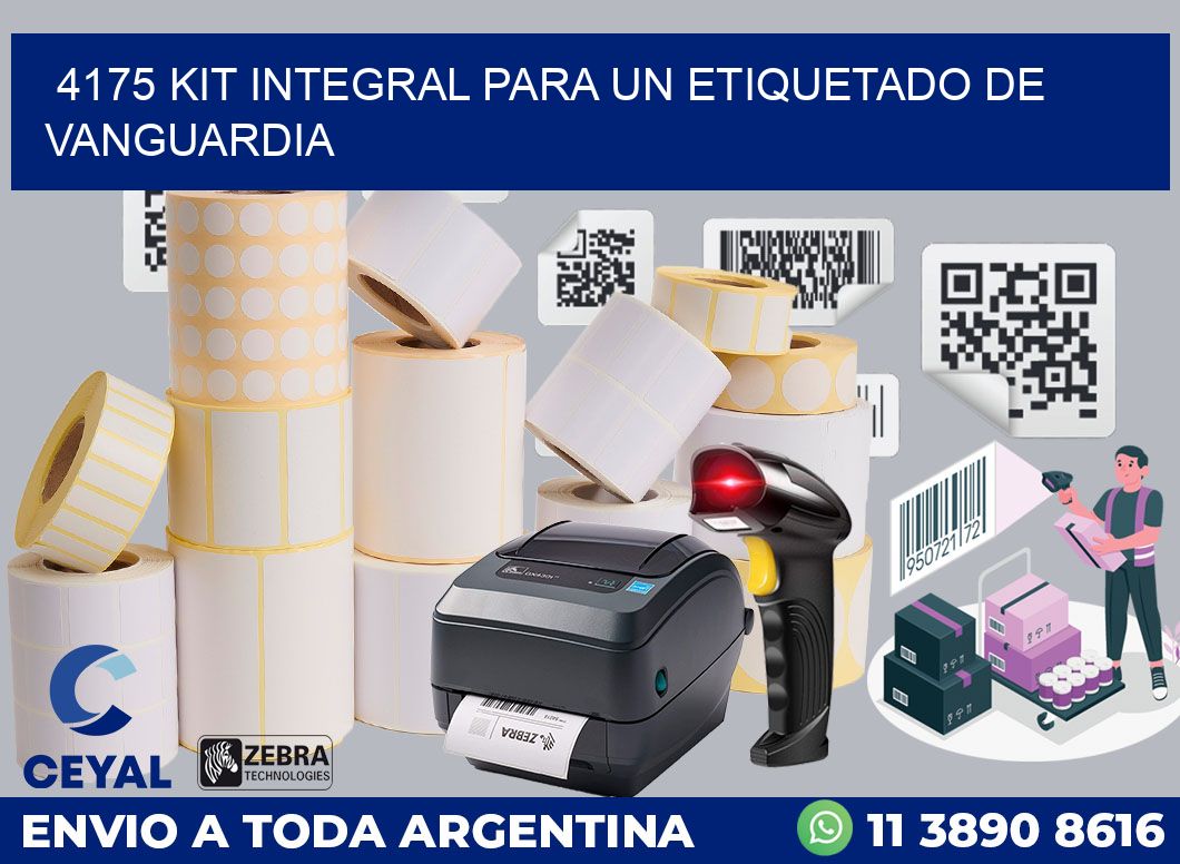 4175 KIT INTEGRAL PARA UN ETIQUETADO DE VANGUARDIA