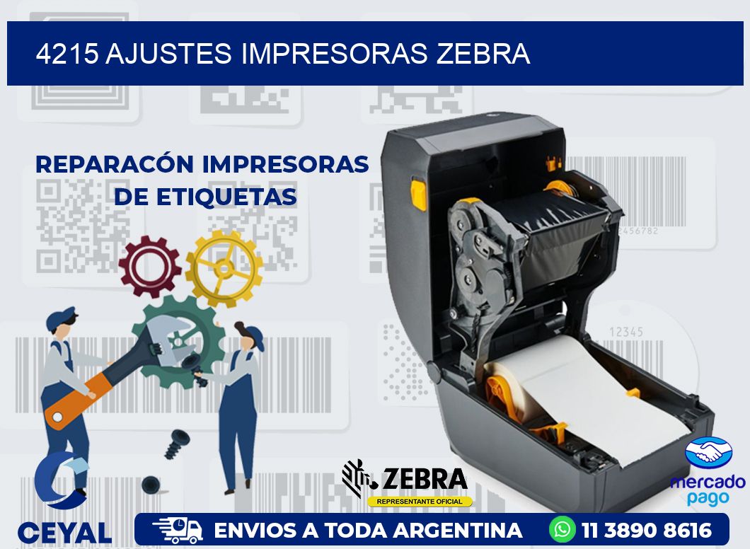 4215 AJUSTES IMPRESORAS ZEBRA