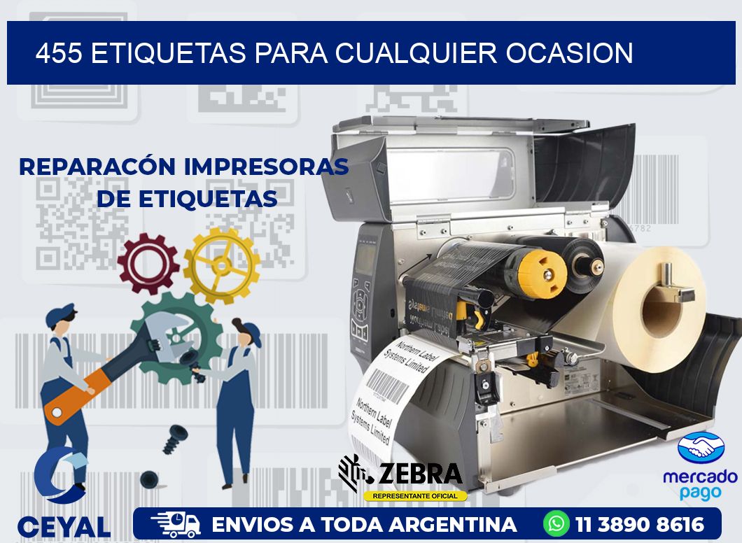 455 ETIQUETAS PARA CUALQUIER OCASION