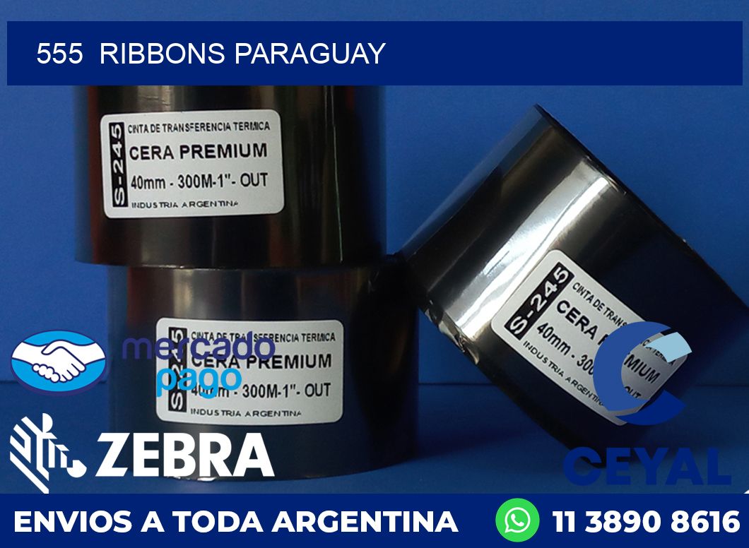 555  RIBBONS PARAGUAY