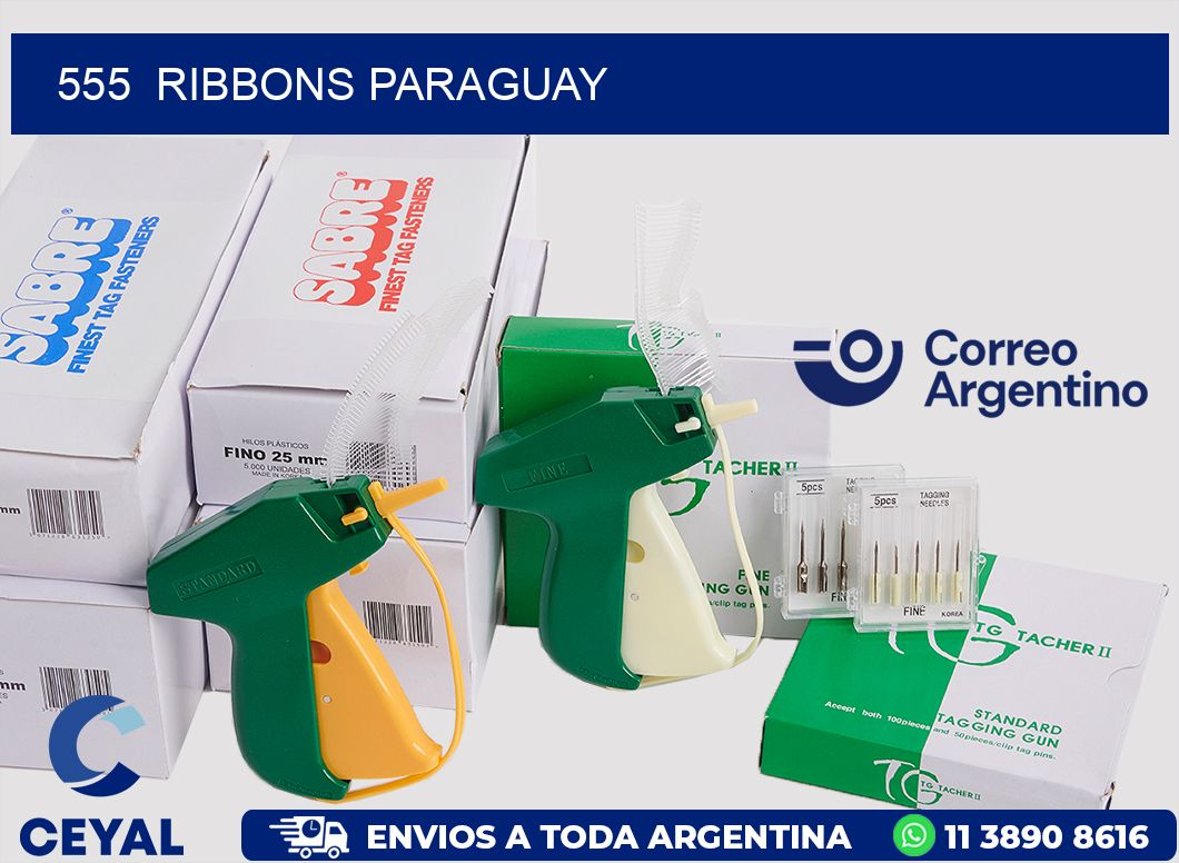 555  RIBBONS PARAGUAY