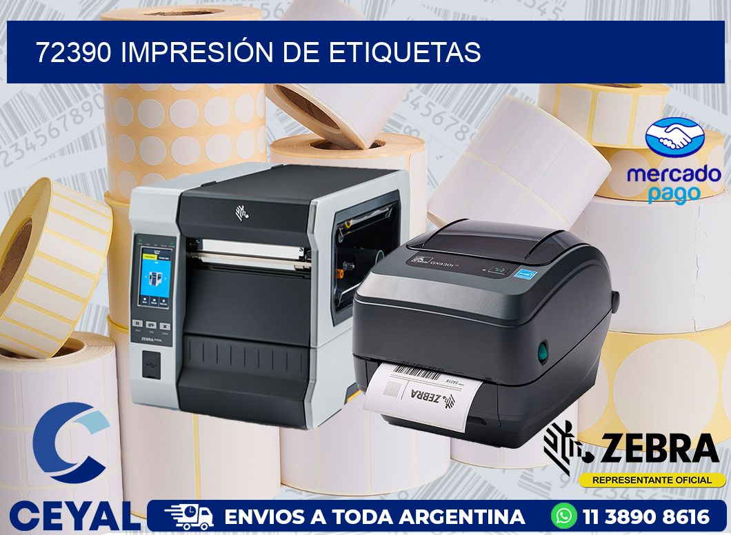 72390 IMPRESIÓN DE ETIQUETAS