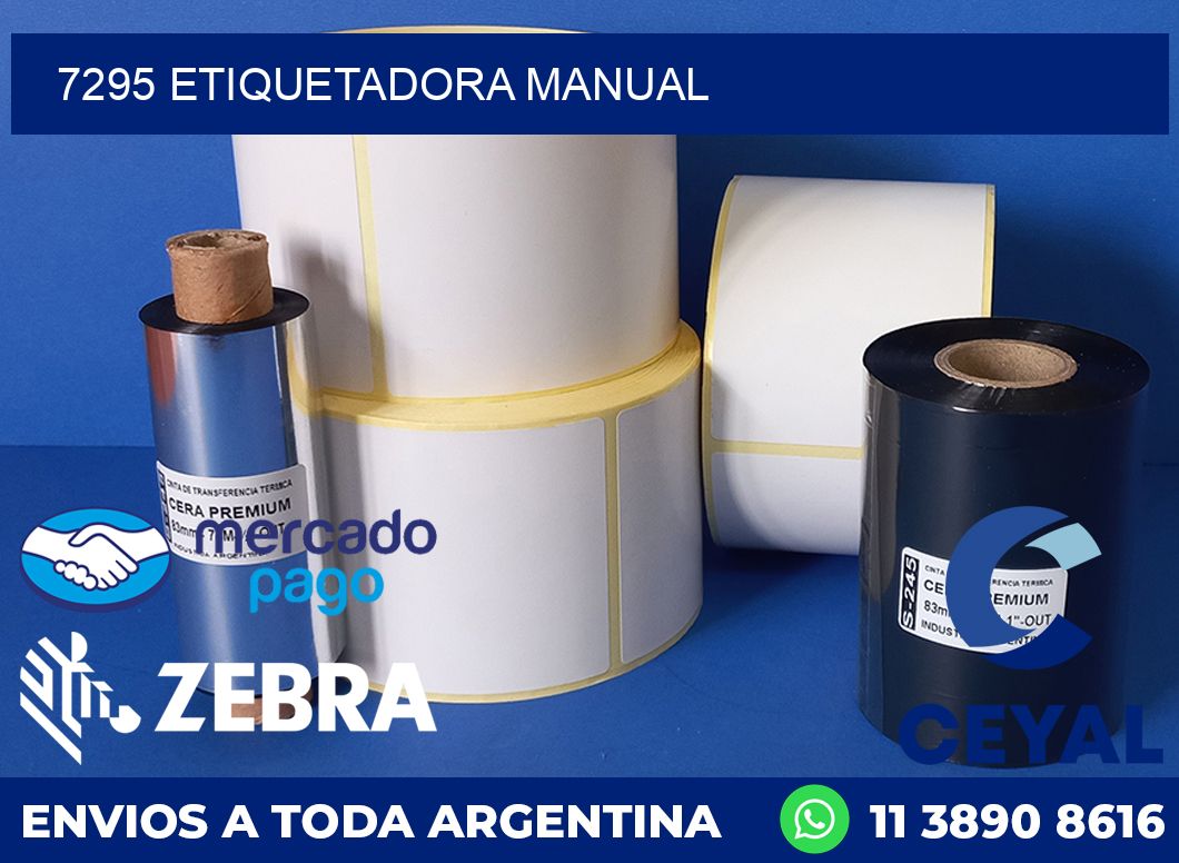 7295 ETIQUETADORA MANUAL
