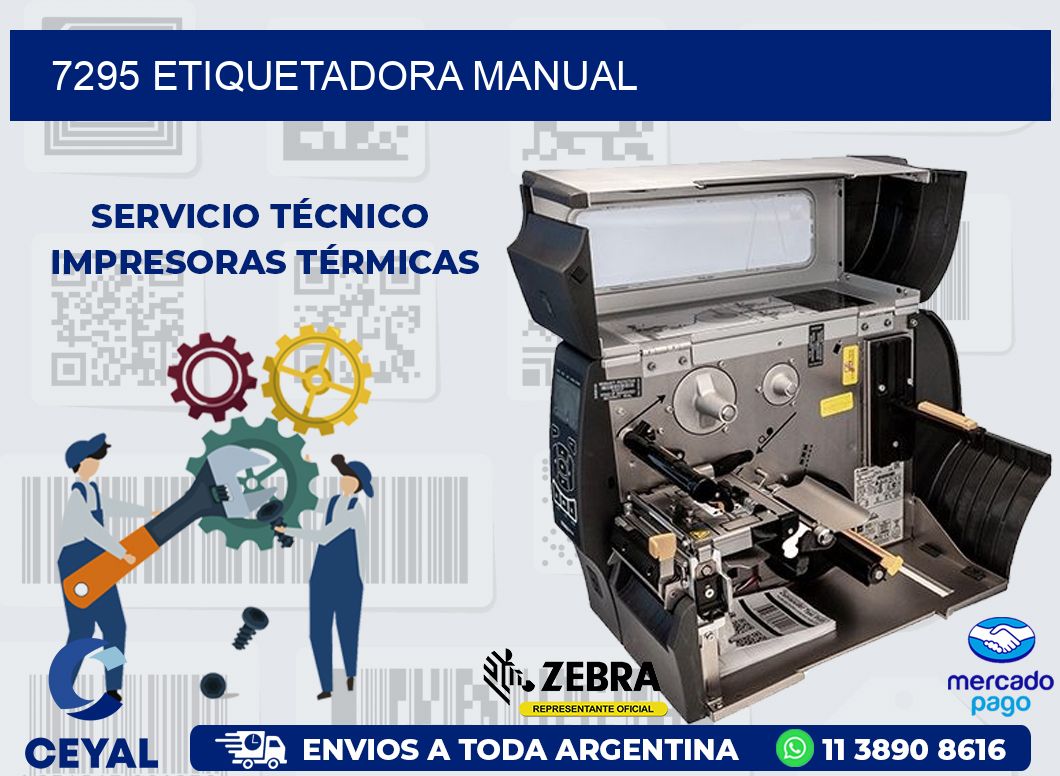 7295 ETIQUETADORA MANUAL
