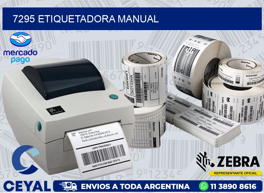 7295 ETIQUETADORA MANUAL