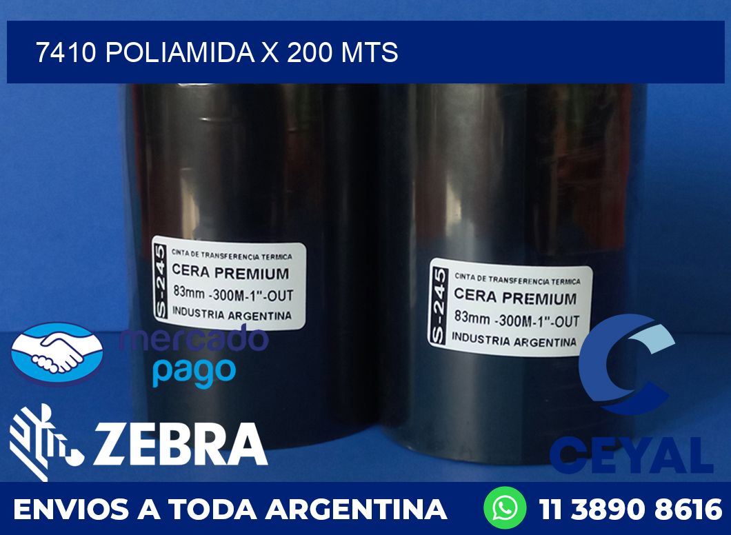 7410 POLIAMIDA X 200 MTS