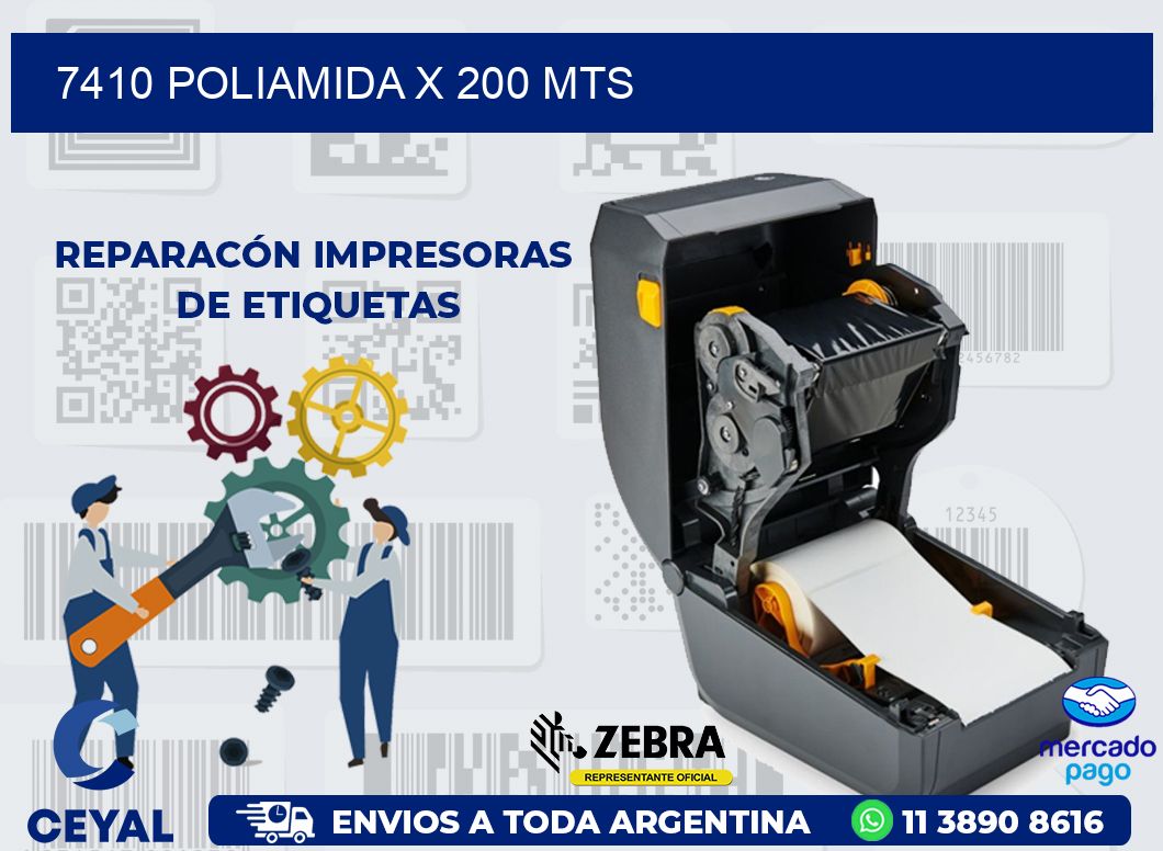 7410 POLIAMIDA X 200 MTS