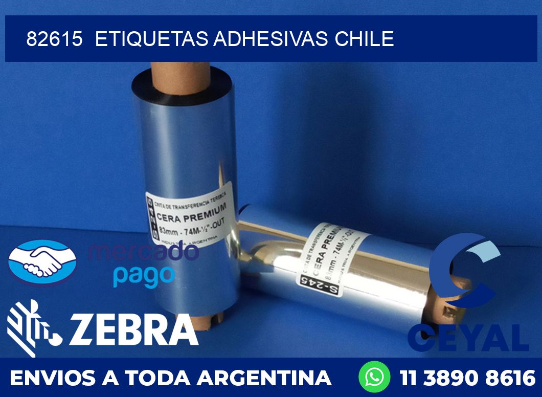 82615  ETIQUETAS ADHESIVAS CHILE