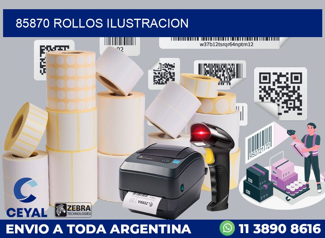 85870 ROLLOS ILUSTRACION