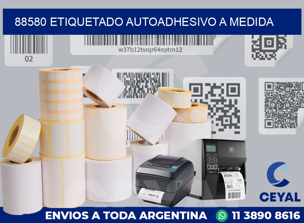 88580 ETIQUETADO AUTOADHESIVO A MEDIDA