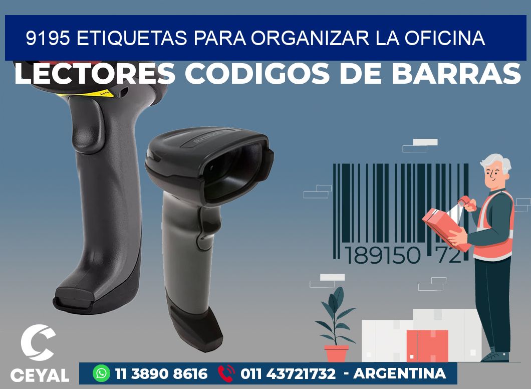 9195 ETIQUETAS PARA ORGANIZAR LA OFICINA