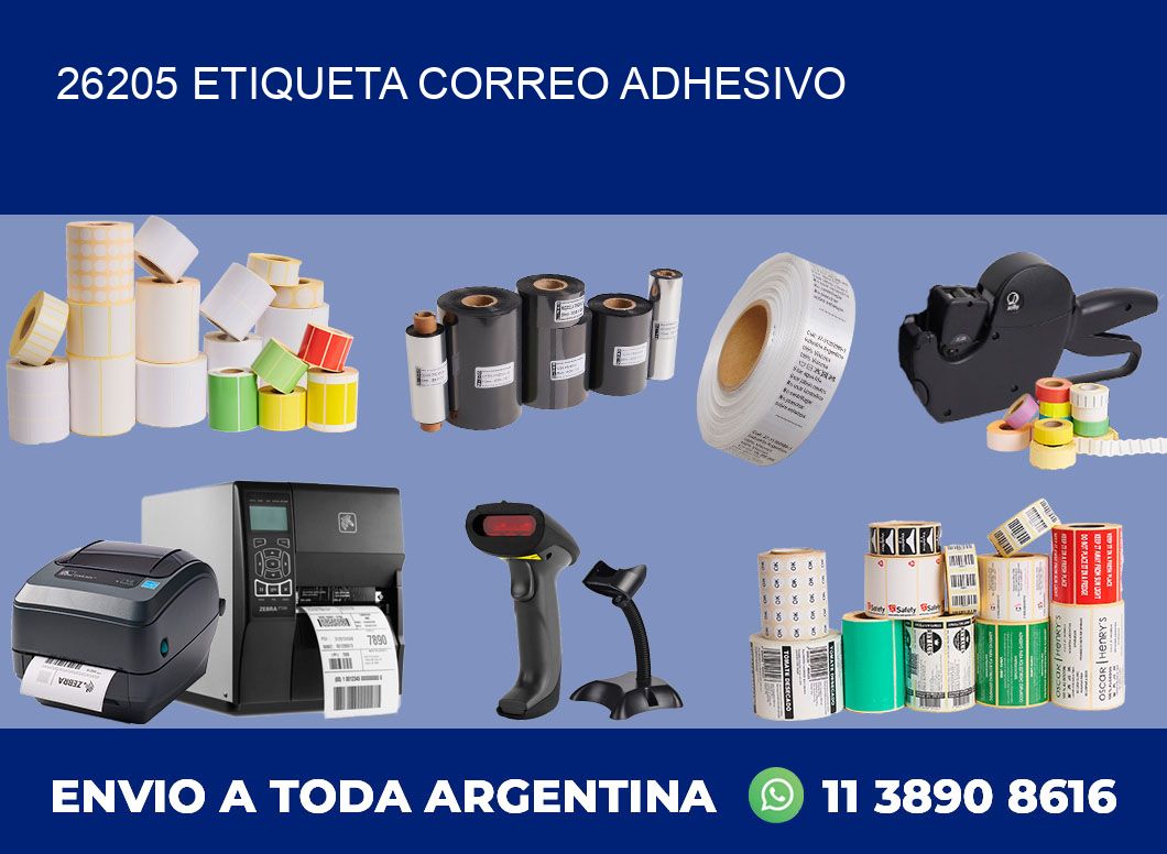 26205 ETIQUETA CORREO ADHESIVO