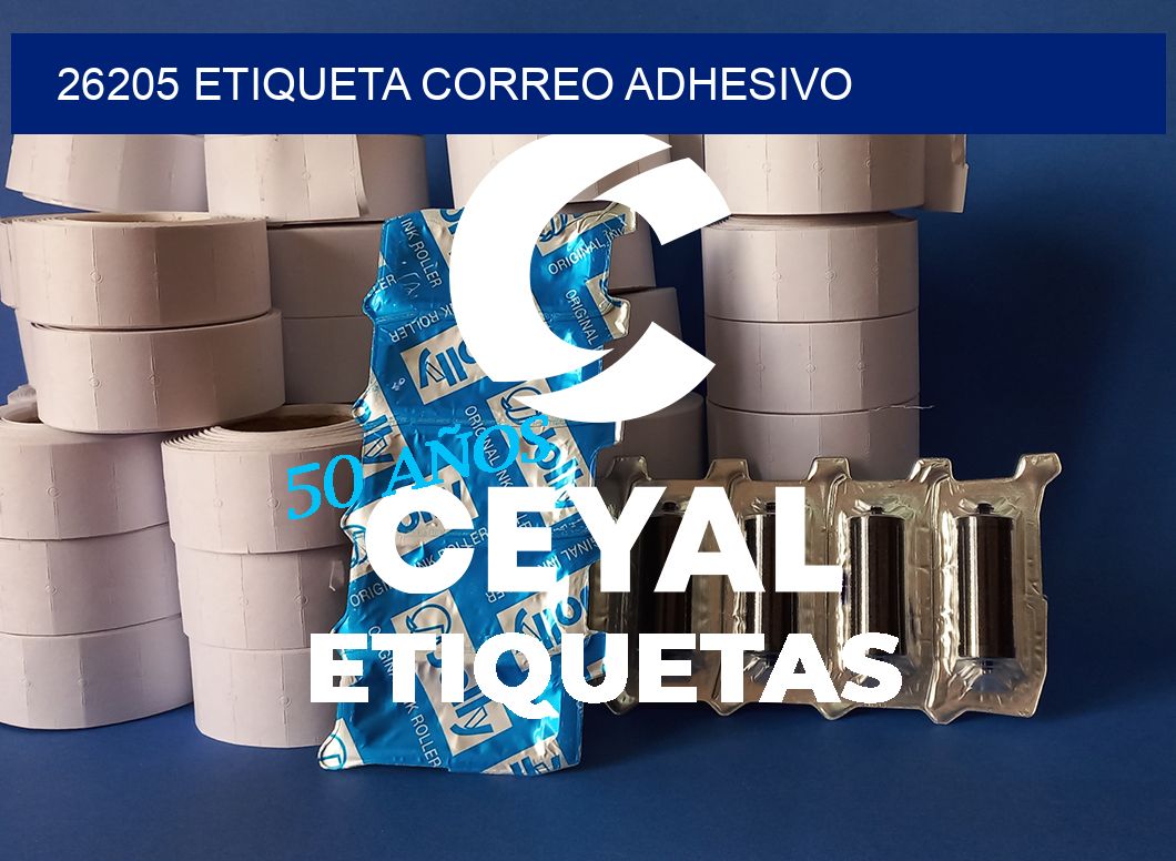 26205 ETIQUETA CORREO ADHESIVO