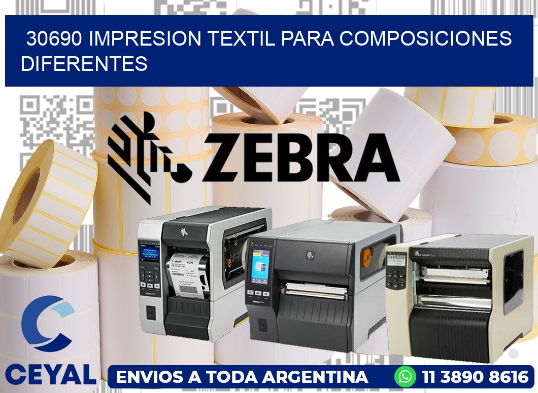 30690 IMPRESION TEXTIL PARA COMPOSICIONES DIFERENTES