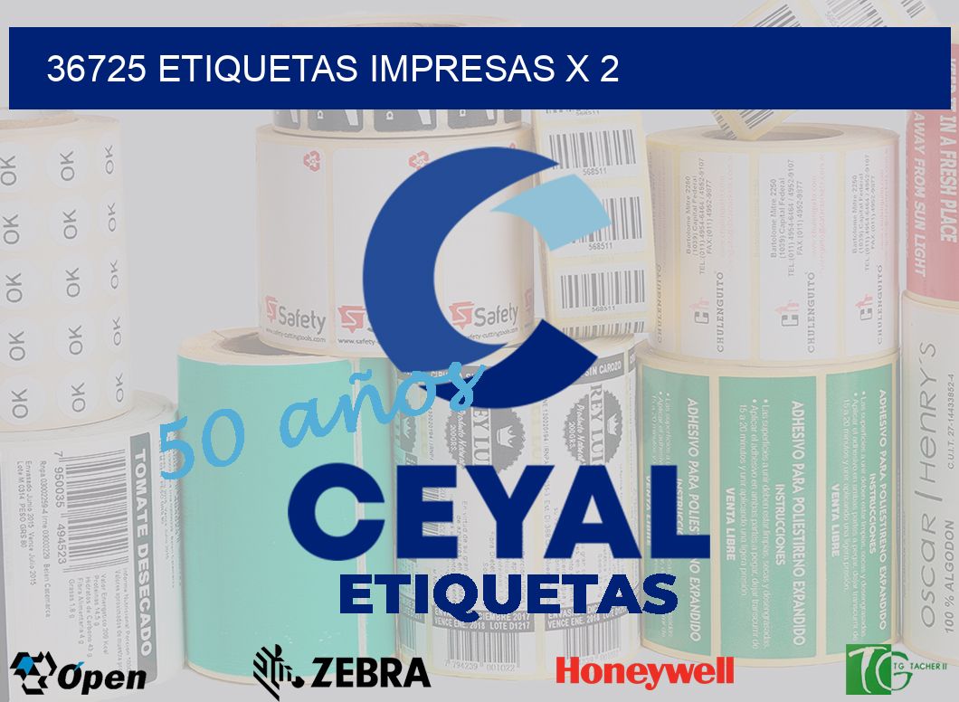 36725 Etiquetas impresas x 2
