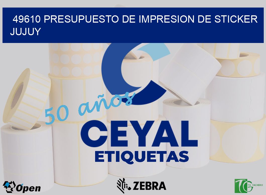 49610 PRESUPUESTO DE IMPRESION DE STICKER JUJUY