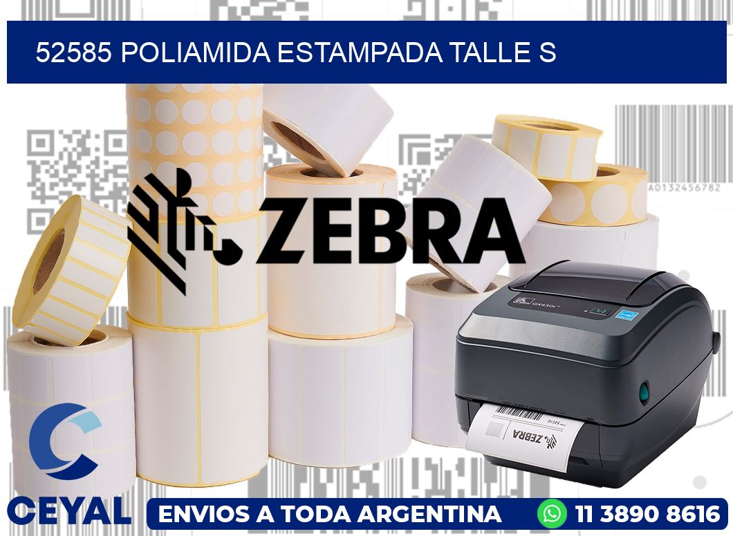 52585 POLIAMIDA ESTAMPADA TALLE S