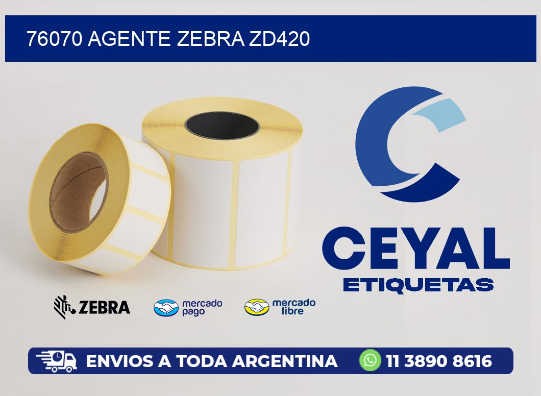 76070 AGENTE ZEBRA ZD420