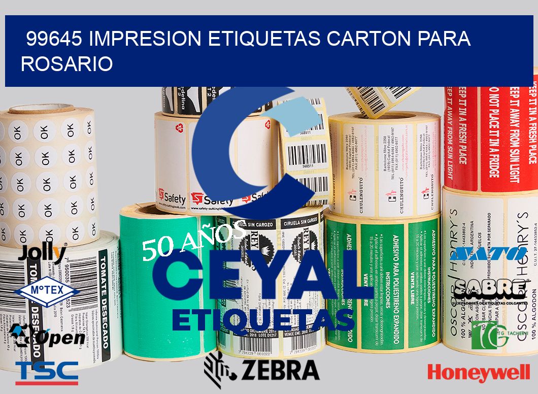99645 IMPRESION ETIQUETAS CARTON PARA ROSARIO