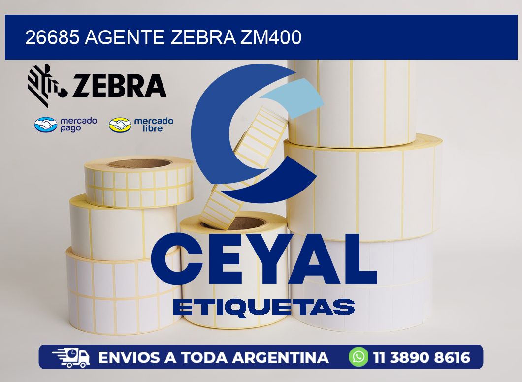 26685 AGENTE ZEBRA ZM400