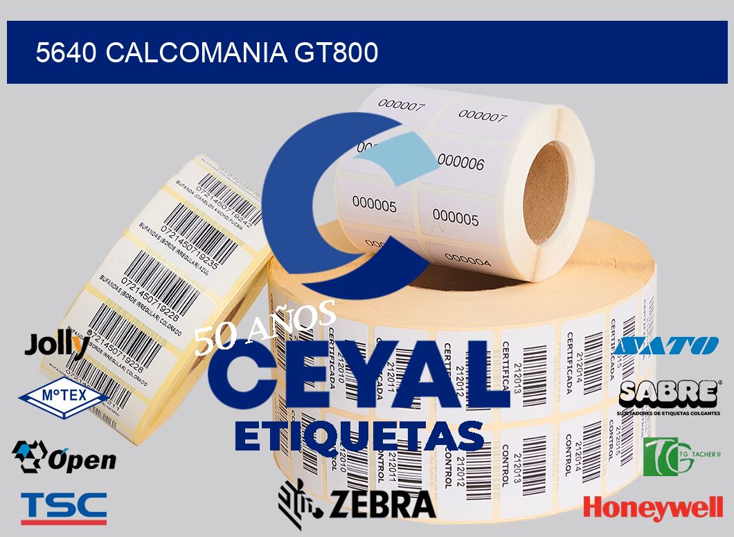 5640 CALCOMANIA GT800