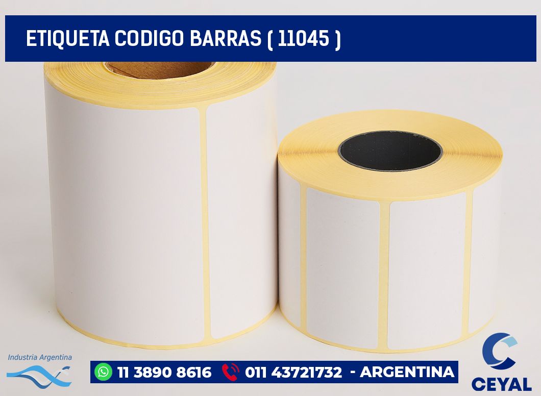 ETIQUETA CODIGO BARRAS ( 11045 )