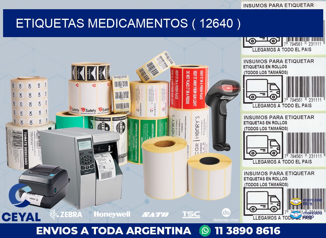 ETIQUETAS MEDICAMENTOS ( 12640 )